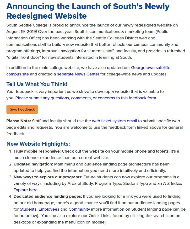Press Release Example 2